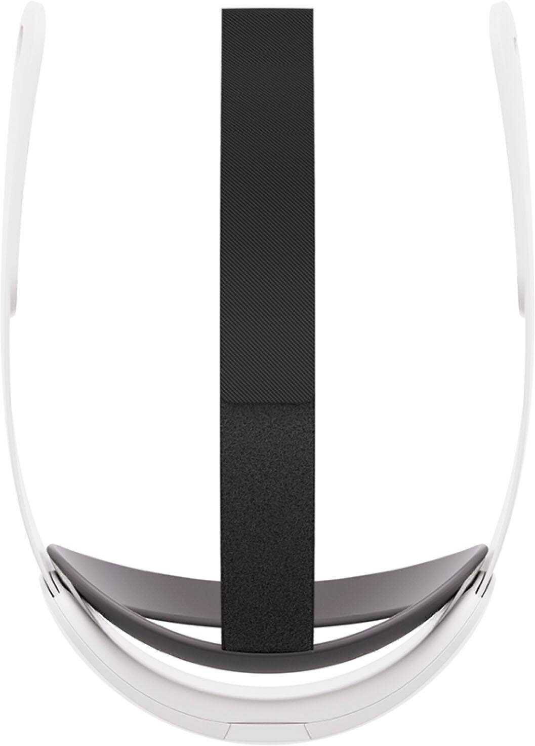 Angle. Meta - Quest 3 Elite Strap - Gray.