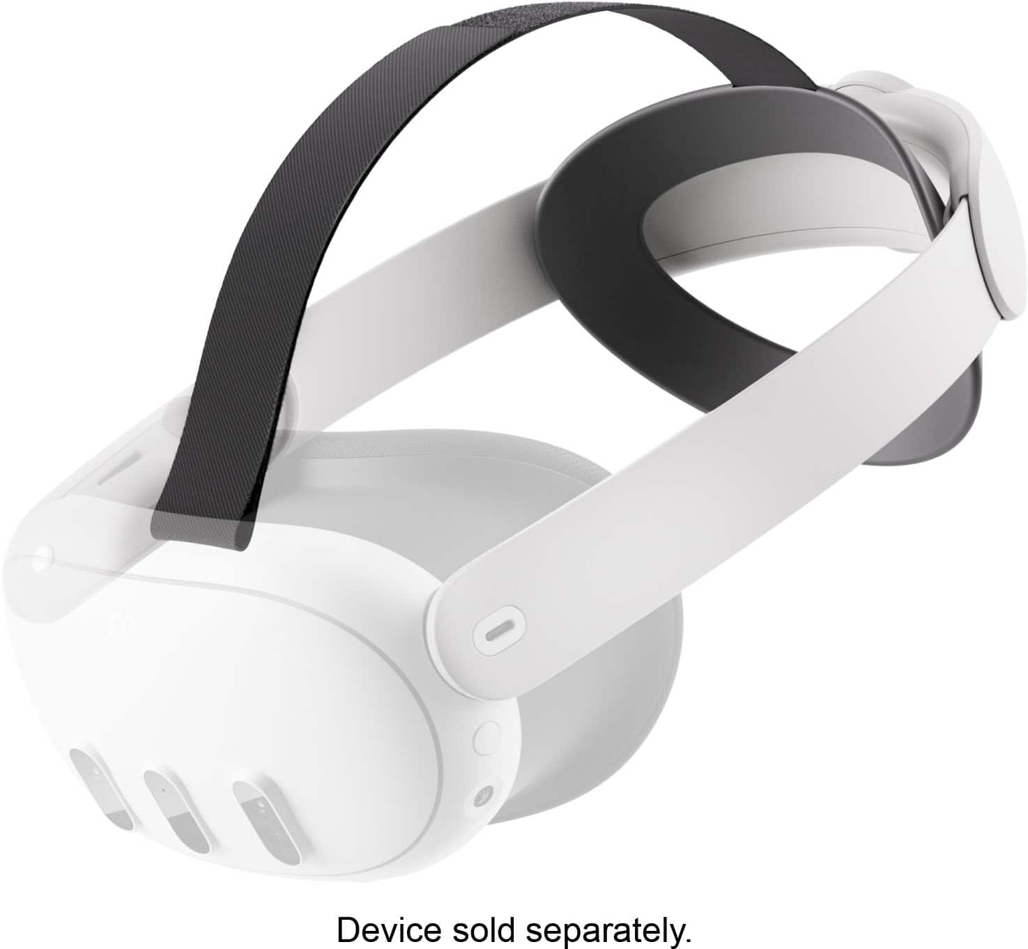 Alt View 11. Meta - Quest 3 Elite Strap - Gray.