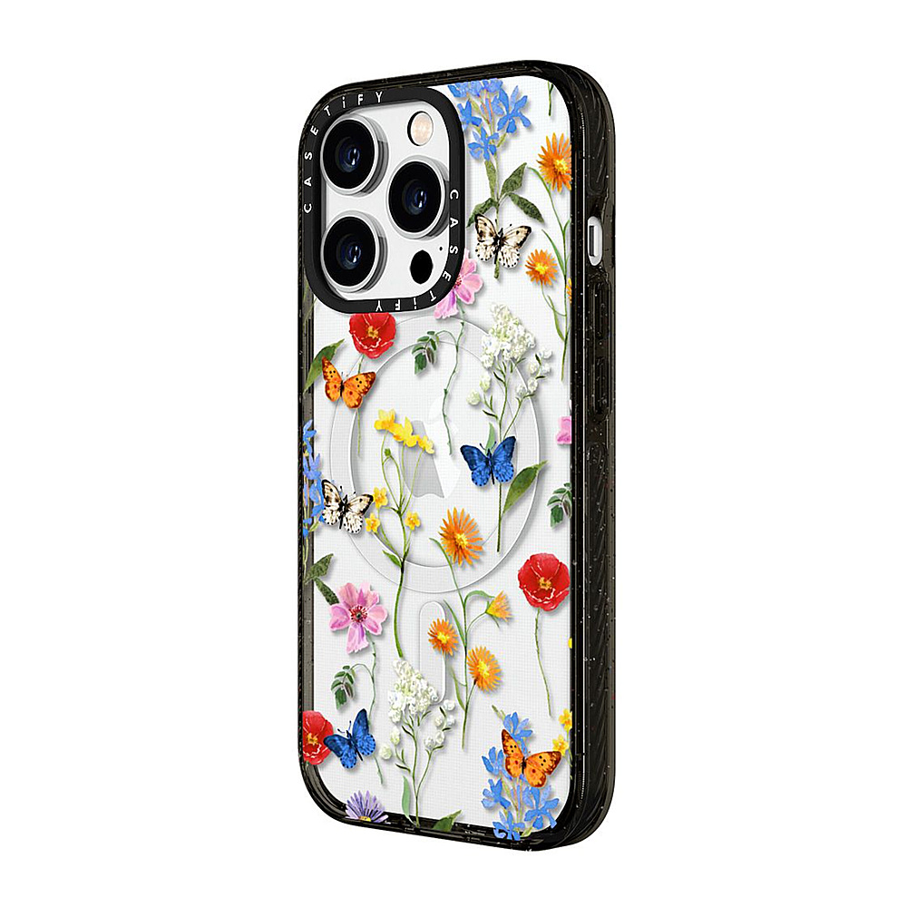 Casetify 2nd Generation Matte Charcoal with Ditsy Florals Ultra Impact AirPods Case | Best Buy