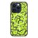 Alt View Zoom 1. CASETiFY - Impact Case with MagSafe for Apple iPhone 15 Pro - Acid Smiles Neon Green.