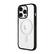 Alt View 3. CASETiFY - Impact Case with MagSafe for Apple iPhone 15 Pro Max - Clear/Black.