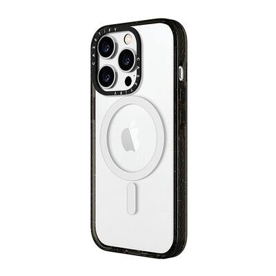 CASETIFY IPHONE 13 (6.1") Case Shockproof Slim FRUIT STICKERS - Clear Black £35.33 - UK