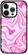 Front. CASETiFY - Impact Case with MagSafe for Apple iPhone 15 Pro - Pink Swirls.