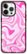 Front Zoom. CASETiFY - Impact Case with MagSafe for Apple iPhone 15 Pro Max - Pink Swirls.