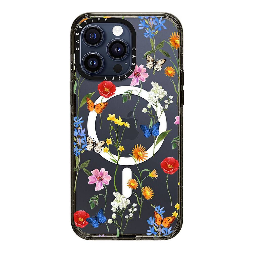Alt View 1. CASETiFY - Impact Case with MagSafe for Apple iPhone 15 Pro Max - Ditsy Florals.