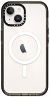 CASETiFY - Impact Case with MagSafe for Apple iPhone 15 - Clear/Black - Front_Zoom
