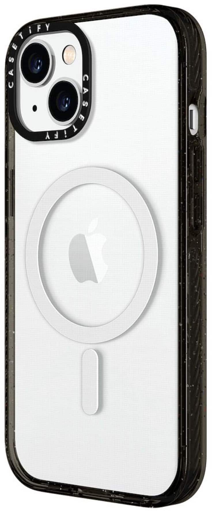 Alt View 1. CASETiFY - Impact Case with MagSafe for Apple iPhone 15 - Clear/Black.