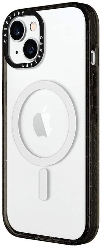 CASETiFY Impact Case with MagSafe for Apple iPhone 15 Clear/Black CASETiFY Impact Case with MagSafe for Apple iPhone 15 Clear/Black