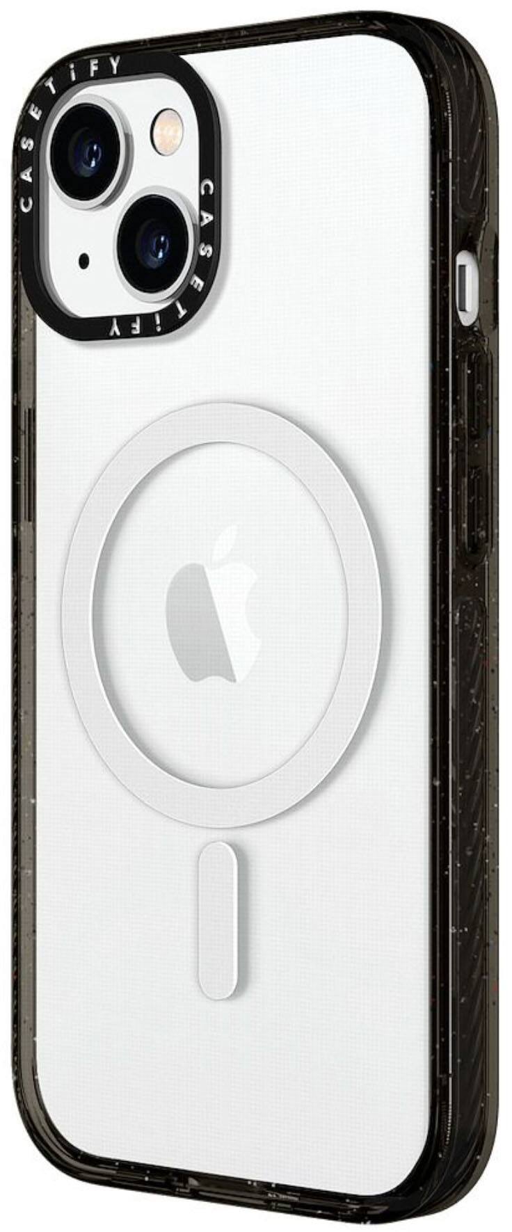 Alt View 1. CASETiFY - Impact Case with MagSafe for Apple iPhone 15 - Clear/Black.