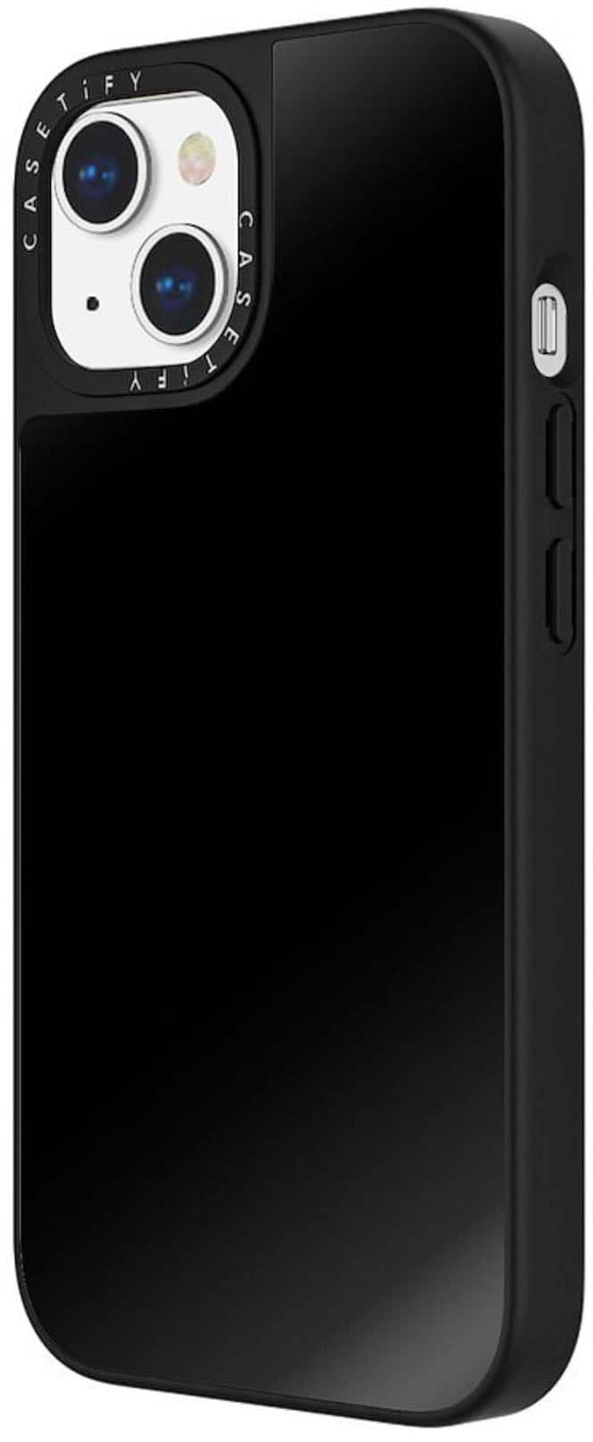 Alt View 1. CASETiFY - Mirror Case with MagSafe for Apple iPhone 15 Plus - Black with Black Bumper.