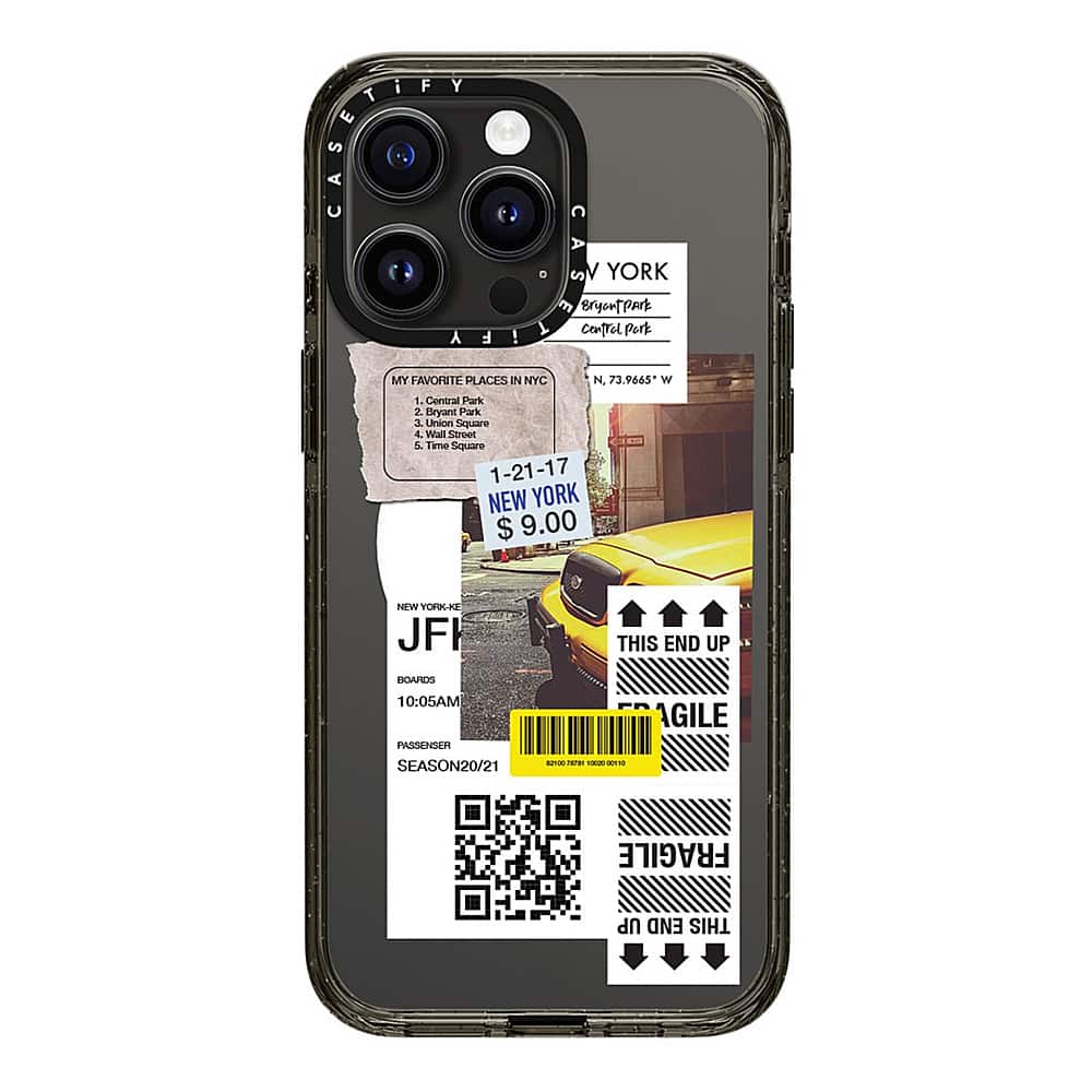 Alt View 2. CASETiFY - Impact Case with MagSafe for Apple iPhone 15 Pro Max - New York.