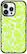 Front. CASETiFY - Impact Case with MagSafe for Apple iPhone 15 Pro Max - Acid Smiles Neon Green.