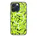 Alt View 1. CASETiFY - Impact Case with MagSafe for Apple iPhone 15 Pro Max - Acid Smiles Neon Green.