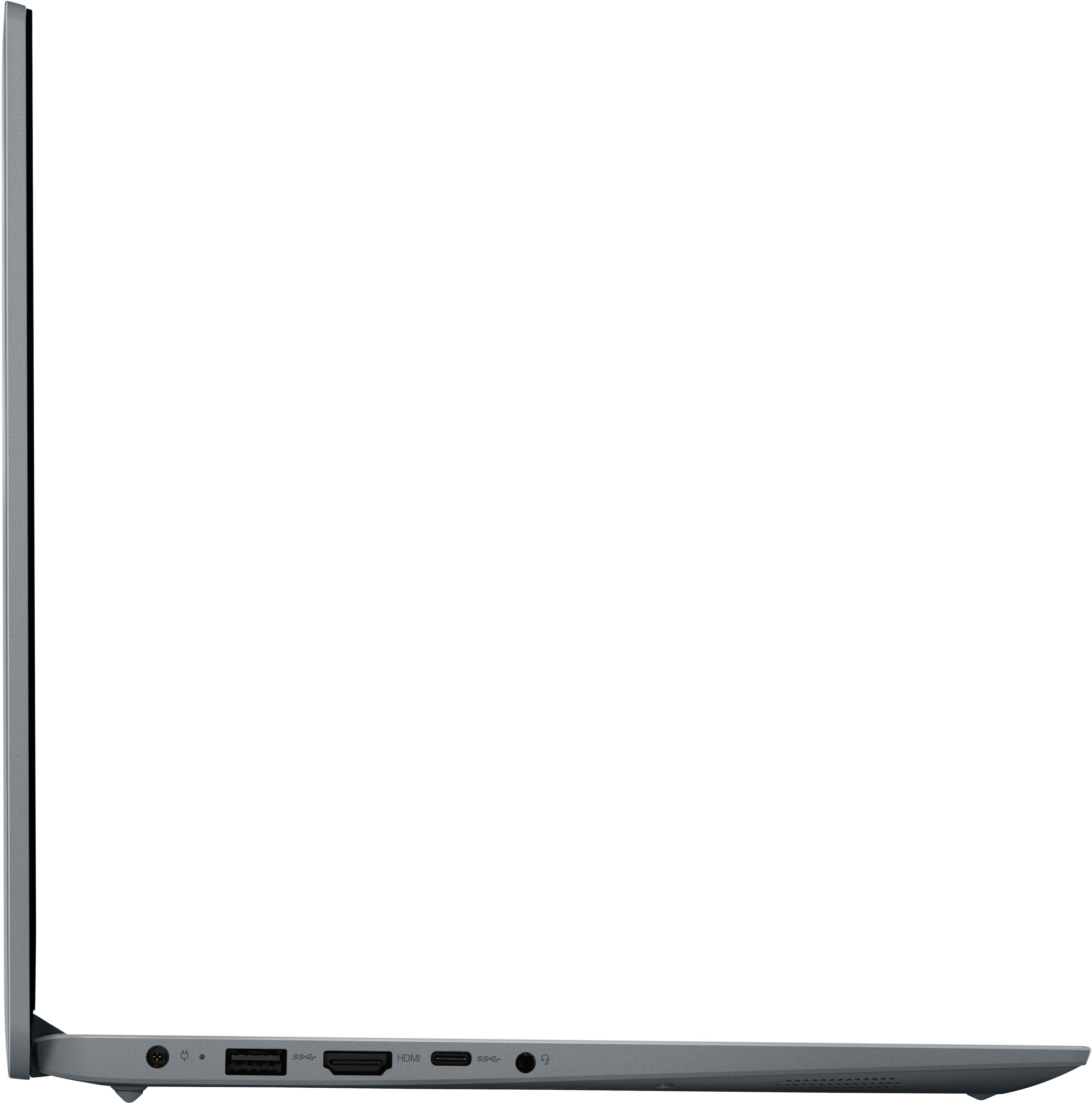 Alt View 7. Lenovo - Ideapad 1 15.6" Full HD Touchscreen Laptop - Ryzen 7 5700U with 16GB Memory - AMD Radeon Graphics - 512GB SSD - Cloud Gray.