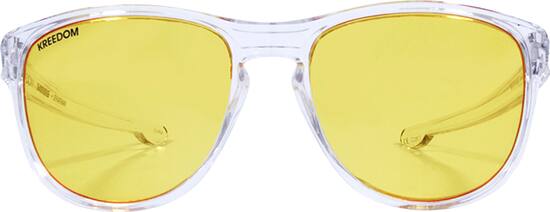 Kreedom Leviathan Gaming Glasses with Microfiber Case Gloss Clear