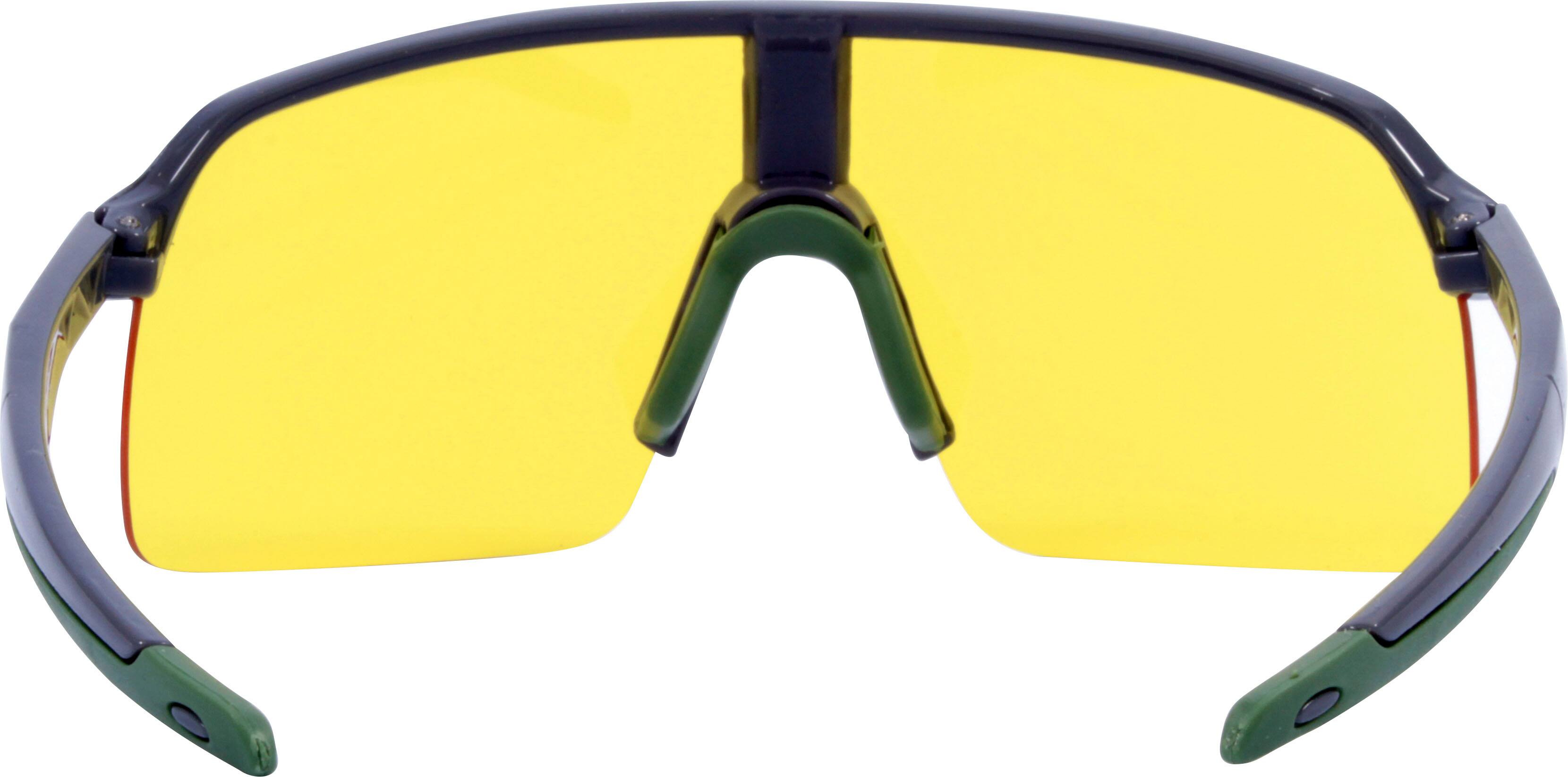 Alt View 13. Kreedom - Magnus Shield Gaming Glasses with Microfiber Case - Matte Crystal Grey & Dark Grey.