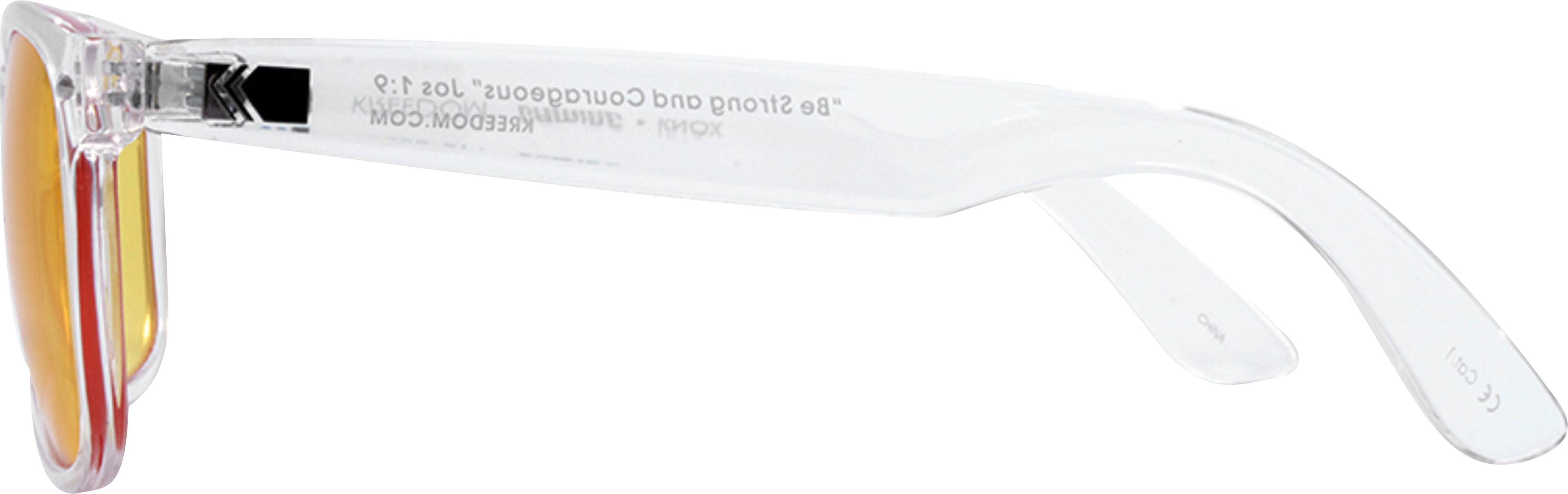 Alt View 11. Kreedom - Knox Gaming Glasses with Microfiber Case - Gloss Crystal Clear.