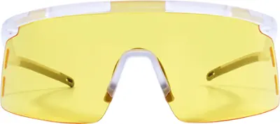 Kreedom - Elite Shield Gaming Glasses with Microfiber Case - Matte Crystal & Grey