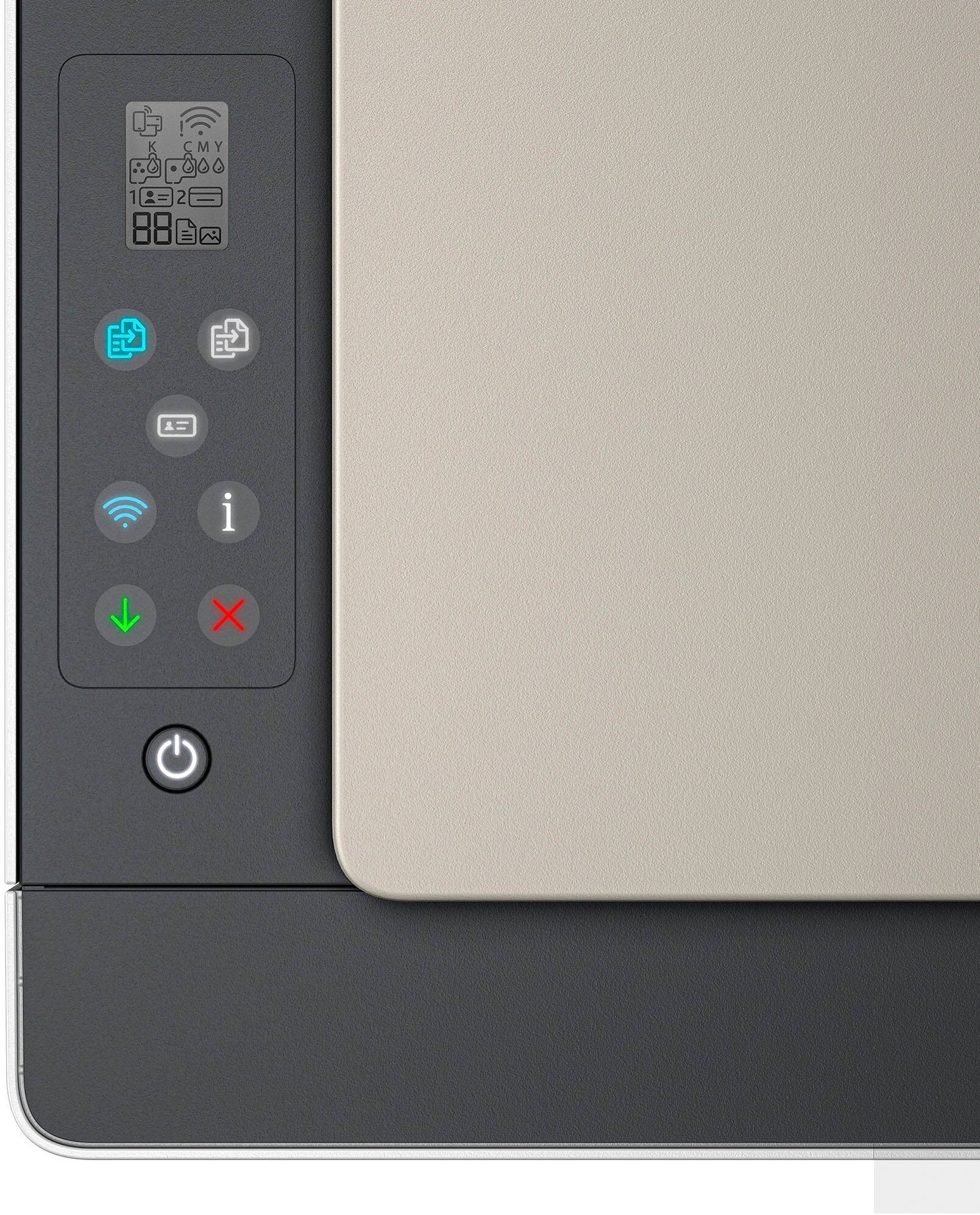 Zoom in on Alt View 11. HP - Smart Tank 5000 Wireless All-in-One Supertank Inkjet Printer with up to 2 Years of Ink Included - White.