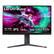 The image features a large LG UltraGear monitor with a 31.5" screen. The monitor is designed with a 4K UHD NVIDIA display, offering a resolution of 3840 x 2160 pixels. The monitor also has an IPS panel, providing a wide viewing angle and high color accuracy. Additionally, the monitor has a 144Hz refresh rate and a 1ms response time, making it ideal for gaming and other fast-paced applications. The monitor is also G-SYNC compatible, which further enhances its gaming capabilities.