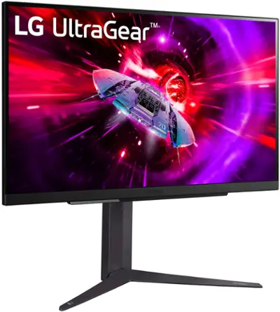 LG - UltraGear 27" IPS QHD 1-ms FreeSync and G-SYNC Compatible Monitor with HDR (Display Port, HDMI) - Black