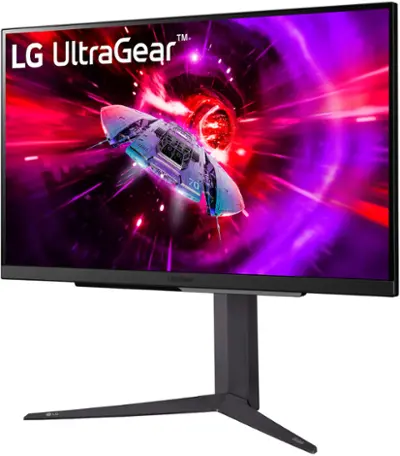 LG - UltraGear 27" IPS QHD 1-ms FreeSync and G-SYNC Compatible Monitor with HDR (Display Port, HDMI) - Black
