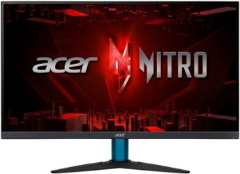 Acer - Nitro KG272U Pbmiipx 27" LED WQHD FreeSync Gaming Monitor (HDMI, DP) - Black - Front_Zoom