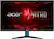 Front. Acer - Nitro KG272U Pbmiipx 27" LED WQHD FreeSync Gaming Monitor (HDMI, DP) - Black.