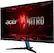 Left. Acer - Nitro KG272U Pbmiipx 27" LED WQHD FreeSync Gaming Monitor (HDMI, DP) - Black.