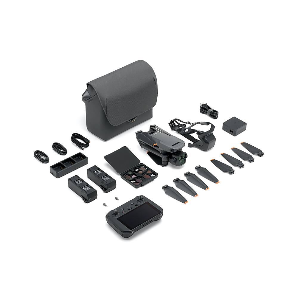 Alt View 14. DJI - Geek Squad Certified Refurbished Mavic 3 Pro Cine Premium Combo Drone and RC Pro Remote Control with Built-in Screen - Gray.