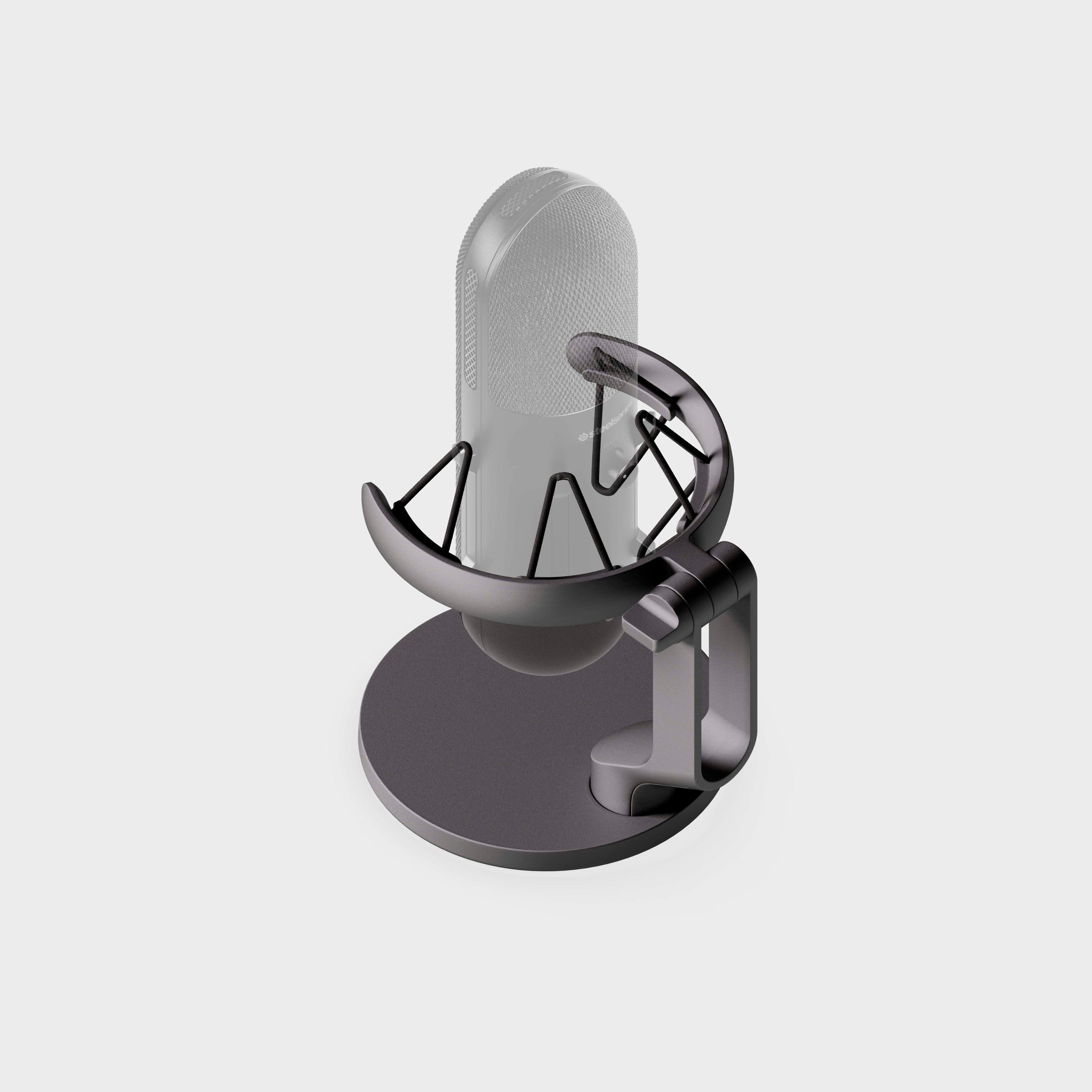 Alt View 11. SteelSeries - SteelSeries Alias USB Microphone - Black.