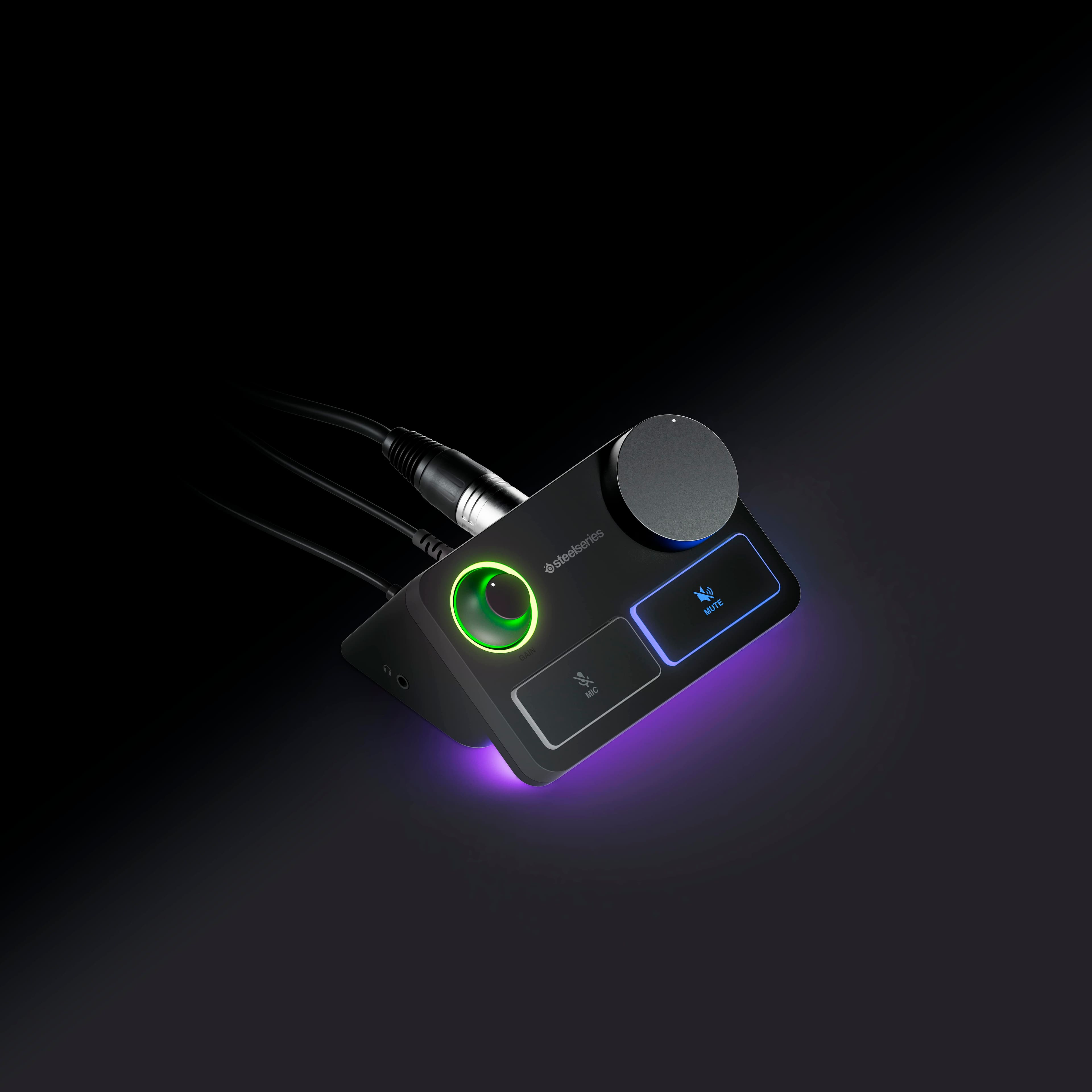 Alt View 16. SteelSeries - SteelSeries Alias Pro XLR Microphone - Black.