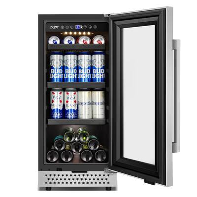 HOOURE Zone 127 Cans Beverage Cooler in Stainless