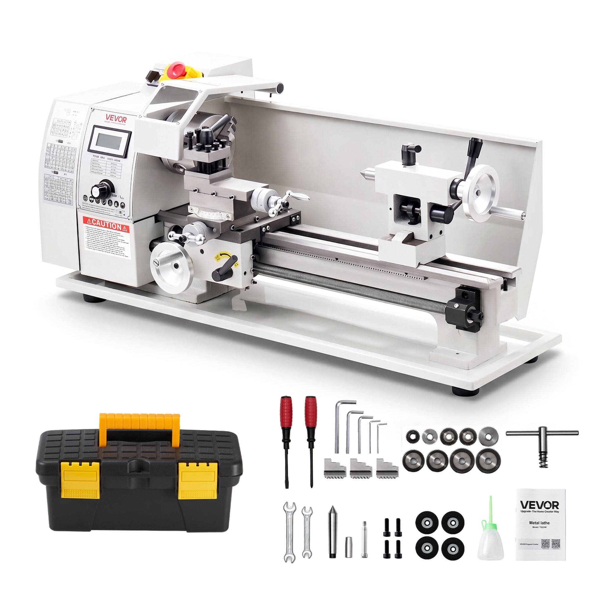 VEVOR

CAUTION

VEVOR - Metal lathe
