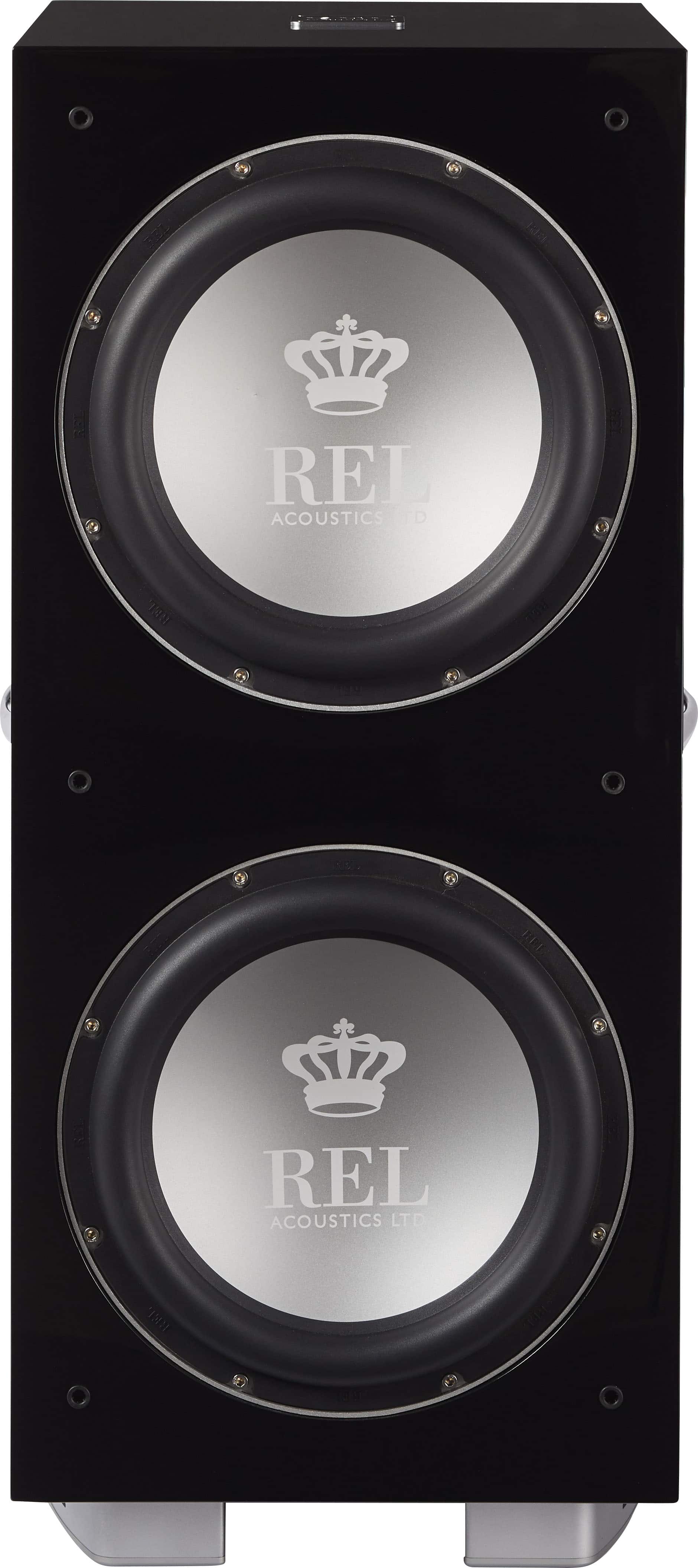 Front. REL - 212/SX Subwoofer - Black.