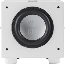 REL - S/510 Subwoofer - White - Front_Zoom