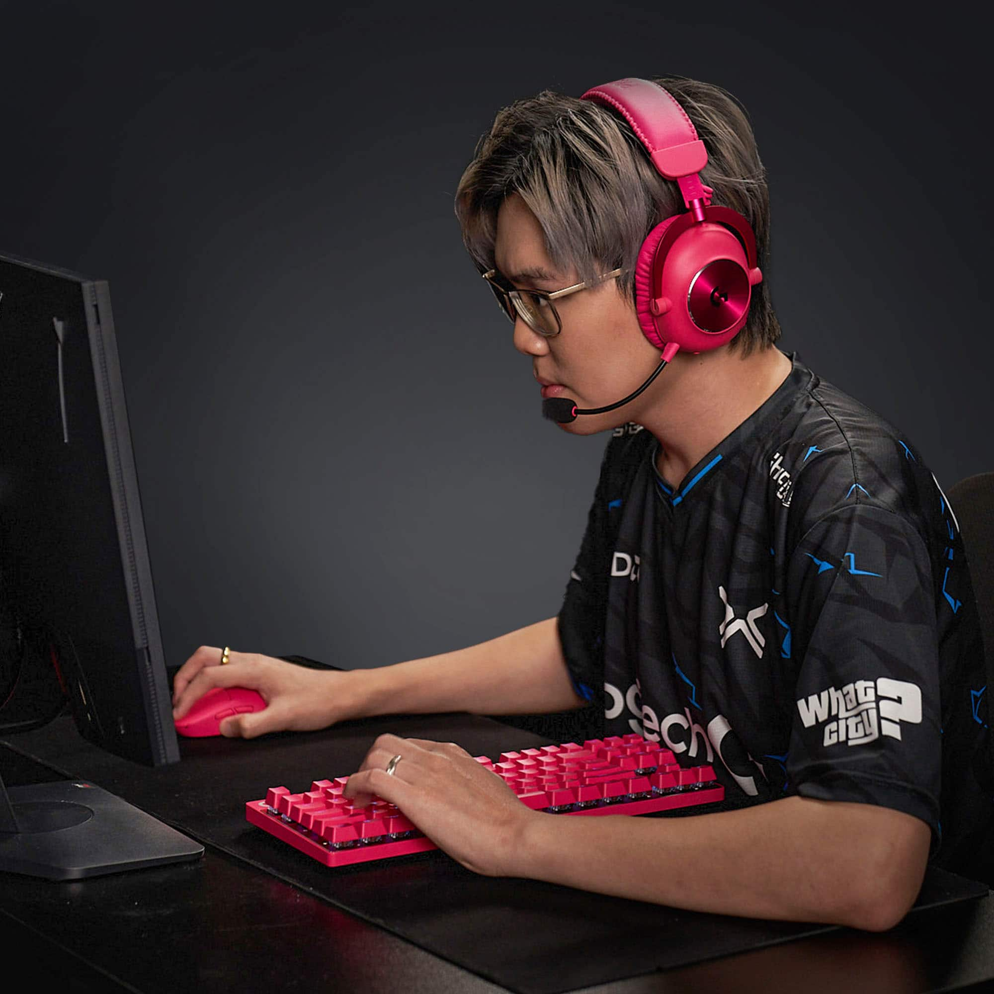 Mouse Logitech Gaming Inalambrico PRO X Superlight Rosado