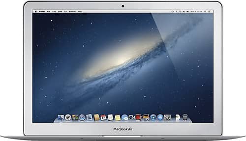 Apple - Geek Squad Certified Refurbished MacBook Air 13.3" Display 4GB Memory 256GB Flash Storage - Silver - Front_Zoom