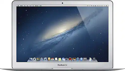 Front. Apple - Geek Squad Certified Refurbished MacBook Air 13.3" Display 4GB Memory 256GB Flash Storage - Silver.