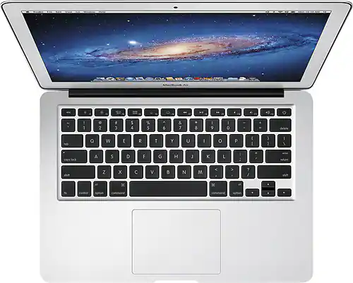 Alt View 11. Apple - Geek Squad Certified Refurbished MacBook Air Intel Core i5 Processor 13.3" Display 4GB Memory 128GB Flash Storage - Silver.