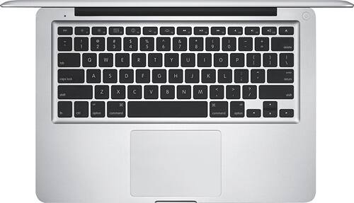 Alt View 13. Apple - Geek Squad Certified Refurbished MacBook Pro 13.3" 4 GB Memory 250 GB Hard Drive - Silver.