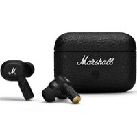 Marshall - Motif II A.N.C. True Wireless Noise Cancelling Earbuds - Black - Front_Zoom
