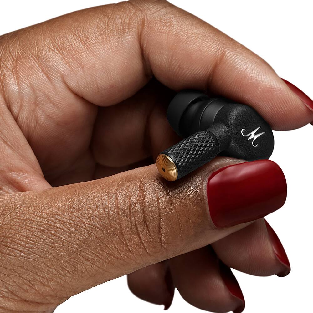 Alt View 14. Marshall - Motif II A.N.C. True Wireless Noise Cancelling Earbuds - Black.