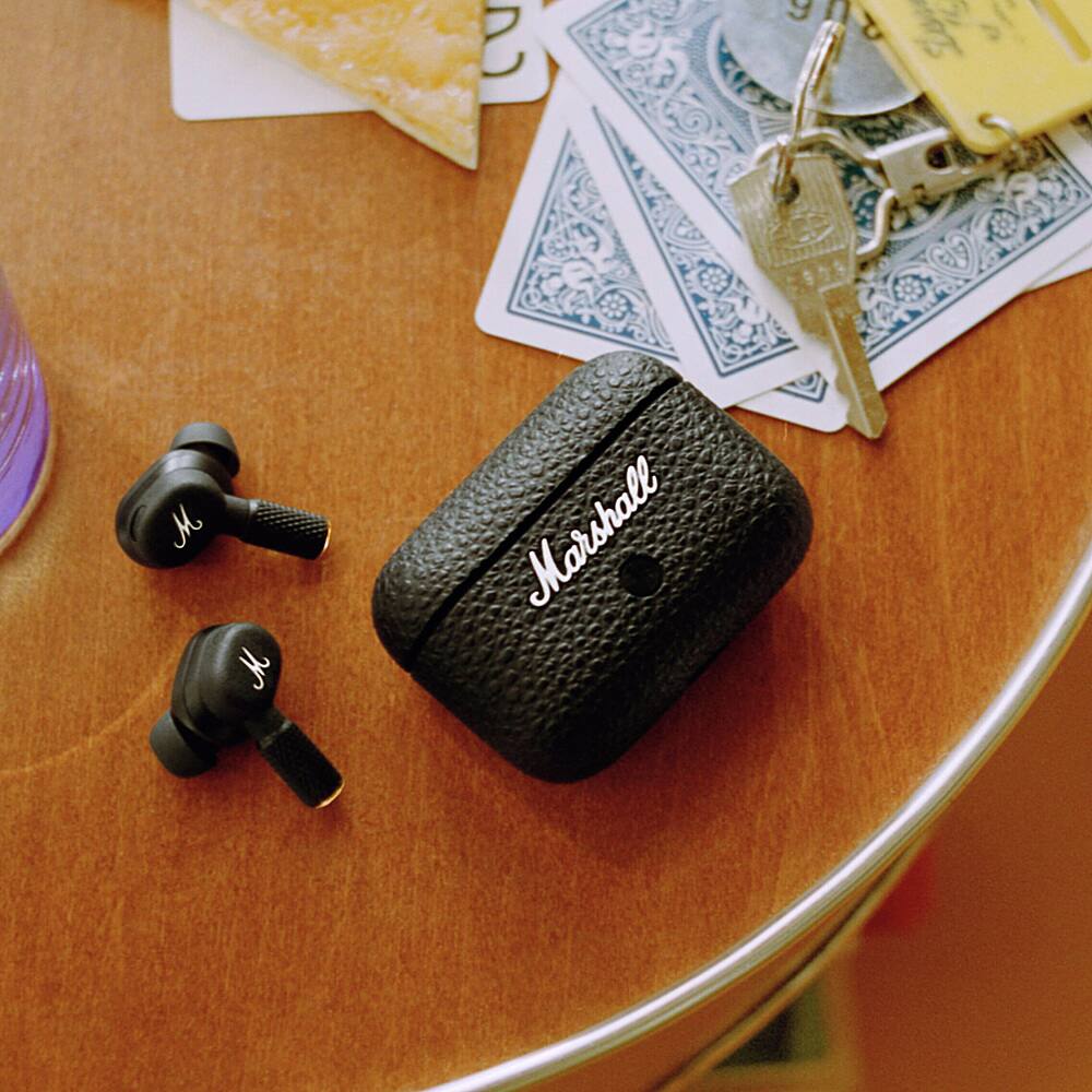 Alt View 16. Marshall - Motif II A.N.C. True Wireless Noise Cancelling Earbuds - Black.