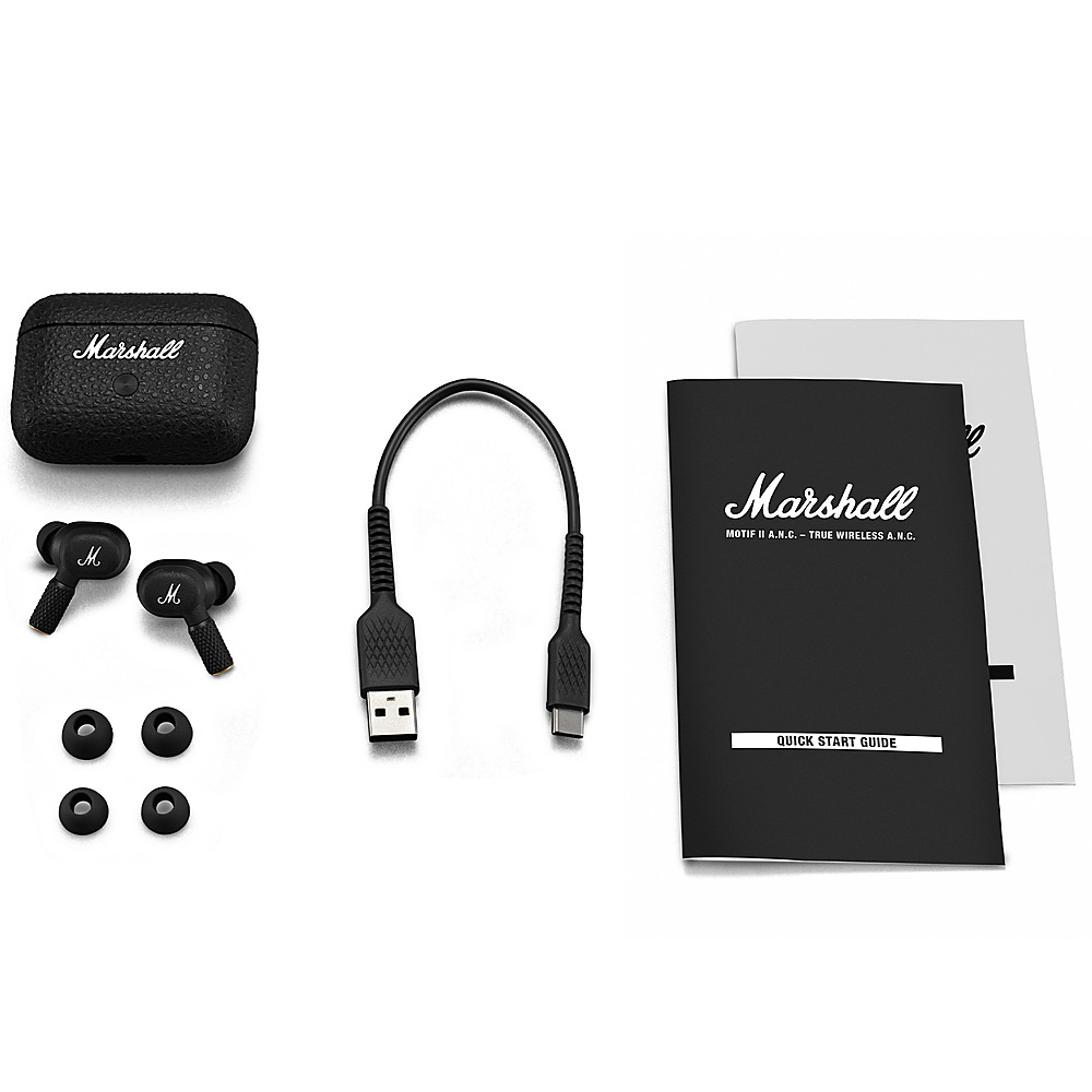 Marshall Motif II ANC Black 1006450 - Best Buy