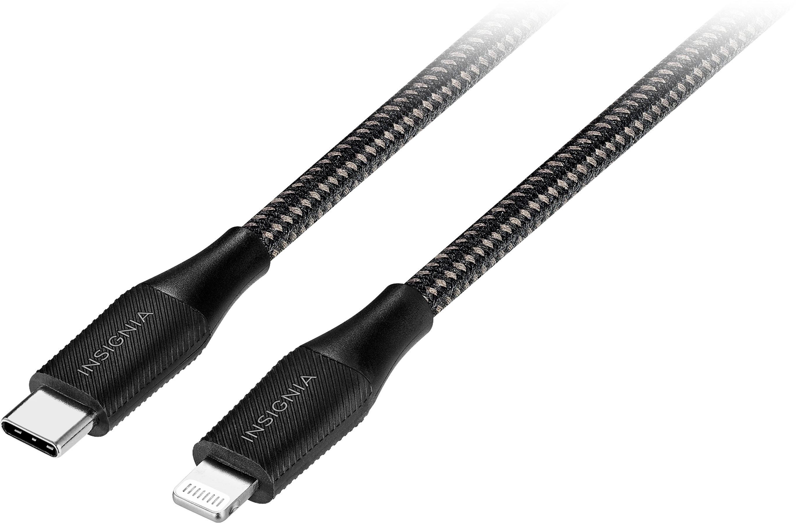 10 ft. Tough Lightning To USB-C Cable – Tzumi®
