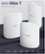 Alt View Zoom 13. eero - Max 7 BE20800 Tri-Band Mesh Wi-Fi 7 System (3-pack) - White.