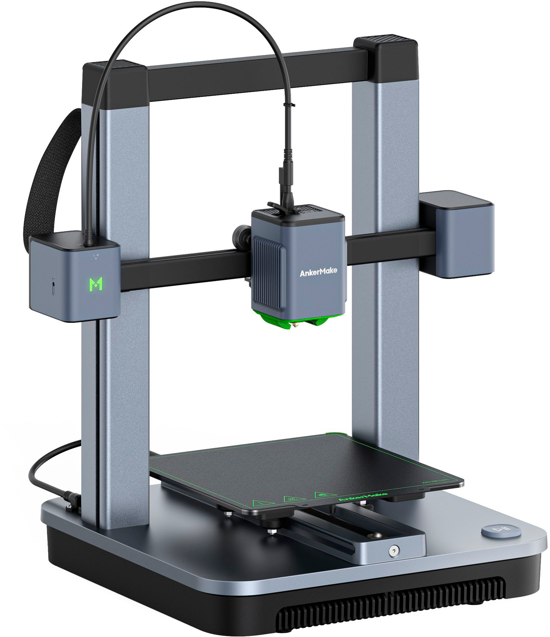 Angle View: MakerBot - Replicator + Wireless 3D Printer - Black