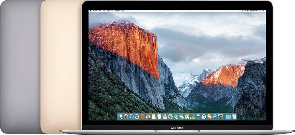 Alt View 10. Apple - Geek Squad Certified Refurbished MacBook® - 12" Display - Intel Core M - 8GB Memory - 256GB Flash Storage - Space Gray.