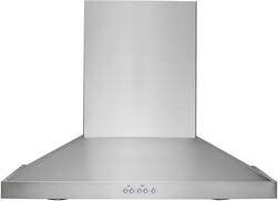 Monogram - 30 inches - Convertible - Wall Range Hood - Stainless Steel - Front_Zoom